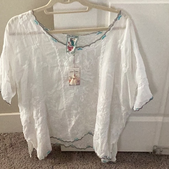 Johnny Was Tops - Johnny Was top. New with tags